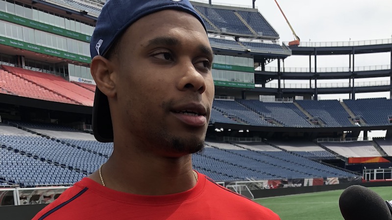 Patriots wide receiver Jordan Matthews
