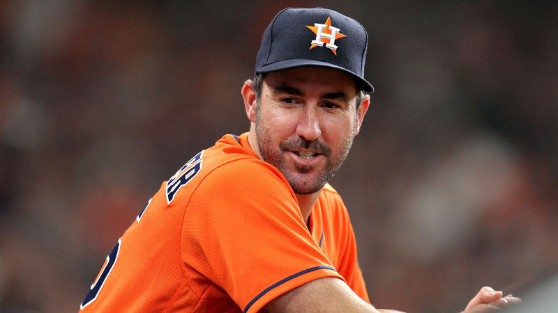 Houston Astros pitcher Justin Verlander