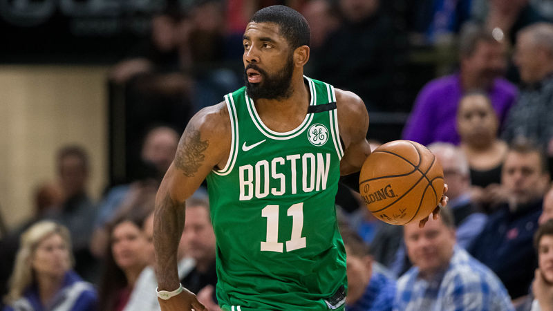 Boston Celtics guard Kyrie Irving