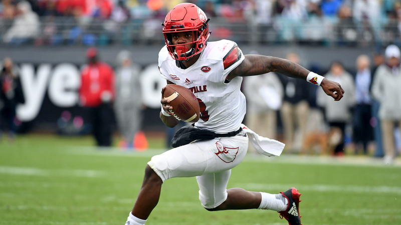 Louisville Quarterback Lamar Jackson
