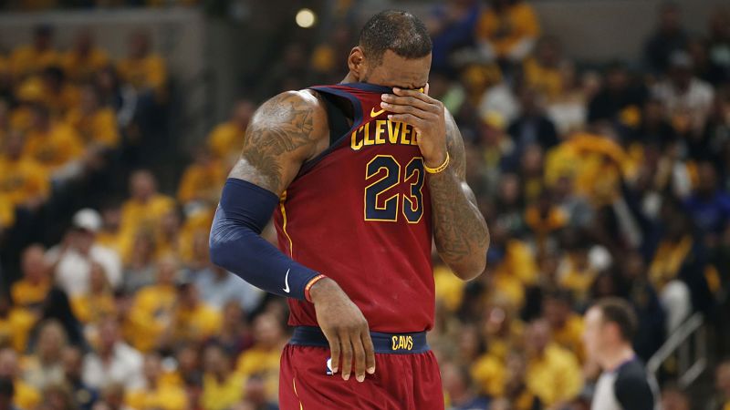 Cleveland Cavaliers forward LeBron James