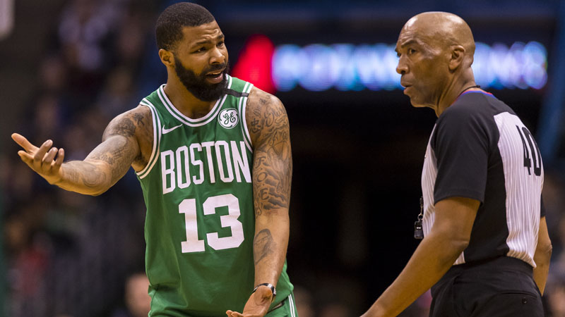 Celtics forward Marcus Morris