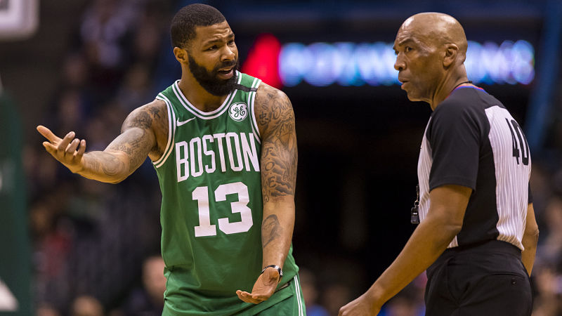 Boston Celtics forward Marcus Morris