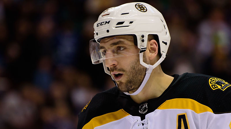 Boston Bruins center Patrice Bergeron