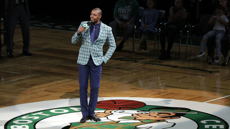 Former Boston Celtics Guard Paul Pierce