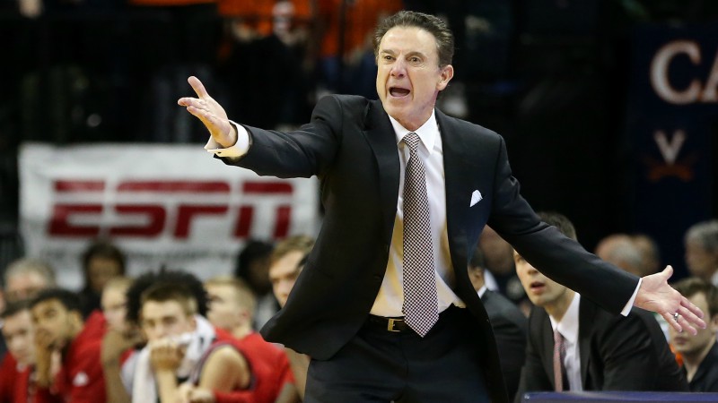 Former Louisville Cardinals head coach Rick Pitino