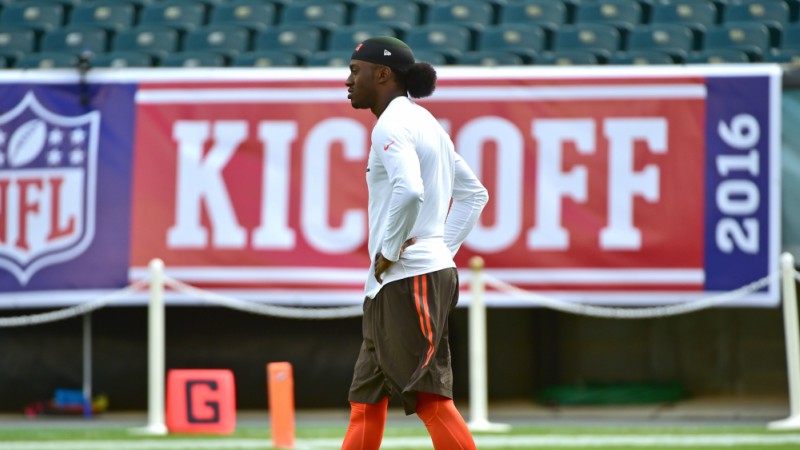 Baltimore Raves quarterback Robert Griffin III