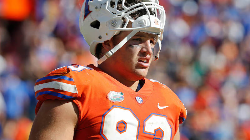 Florida defensive tackle Taven Bryan