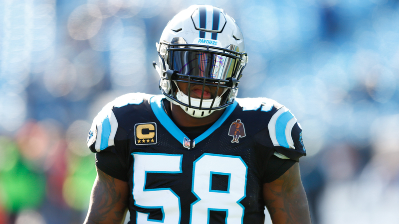 Carolina Panthers Linebacker Thomas Davis