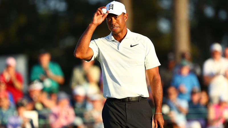 PGA golfer Tiger Woods