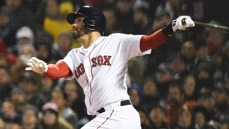 Boston Red Sox Designated Hitter JD Martinez