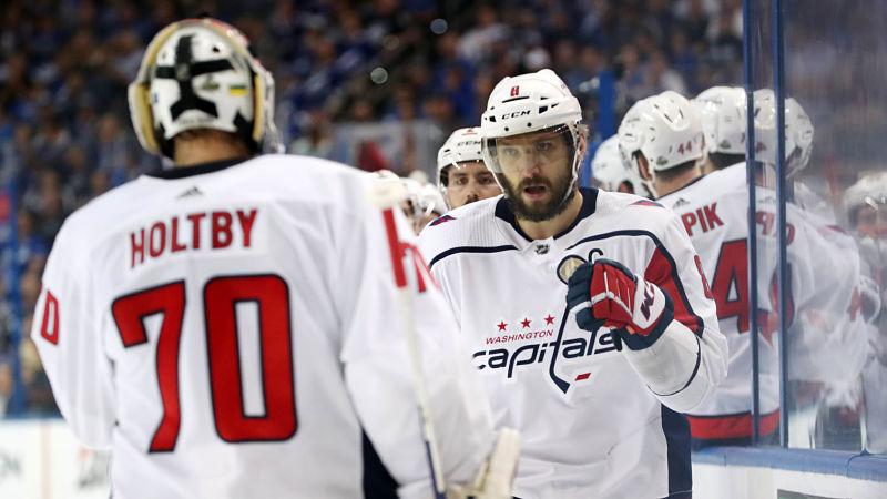 Washington Capitals winger Alex Ovechkin