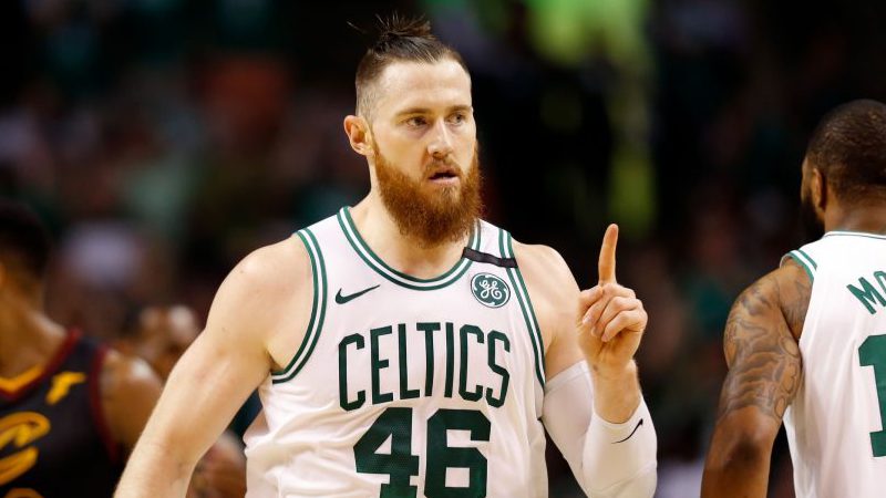 Celtics center Aron Baynes