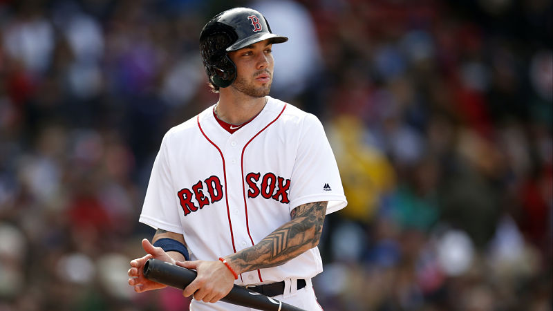 Boston Red Sox catcher Blake Swihart