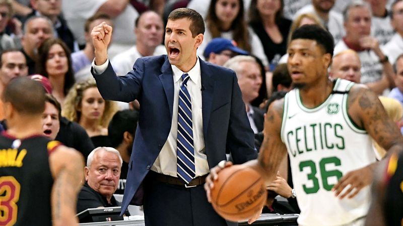 Boston Celtics head coach Brad Stevens