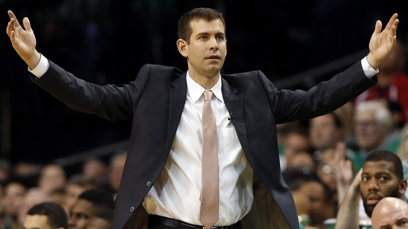 Celtics coach Brad Stevens