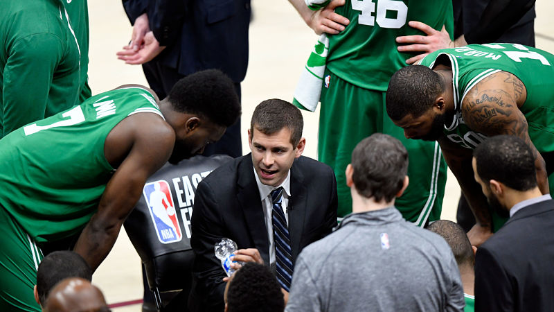Boston Celtics head coach Brad Stevens