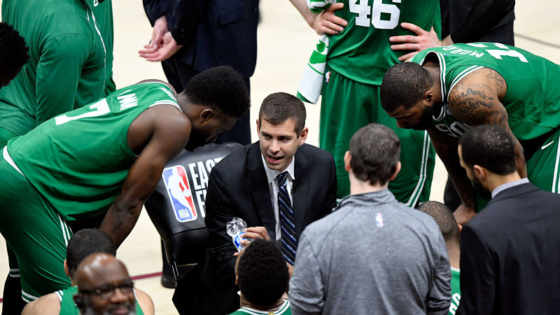 Boston Celtics coach Brad Stevens