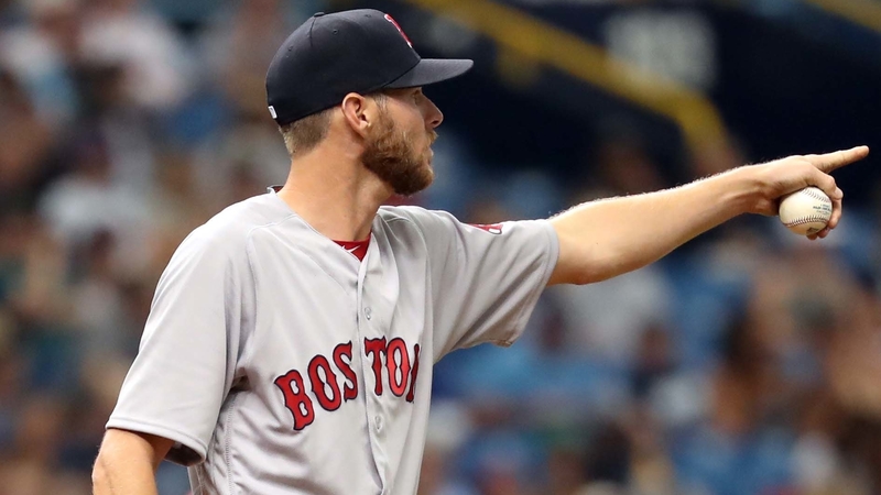 Red Sox pitcher Chris Sale