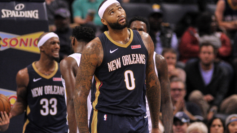 New Orleans Pelicans center DeMarcus Cousins