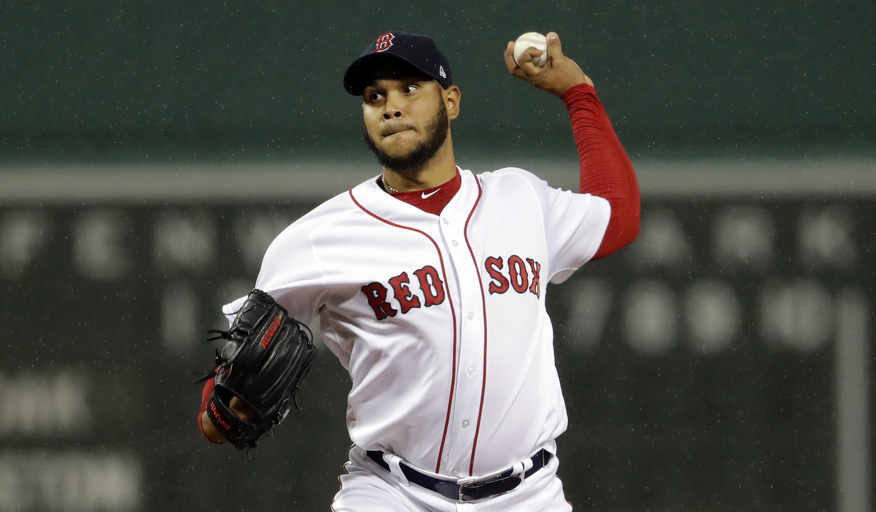 Boston Red Sox pitcher Eduardo Rodriguez