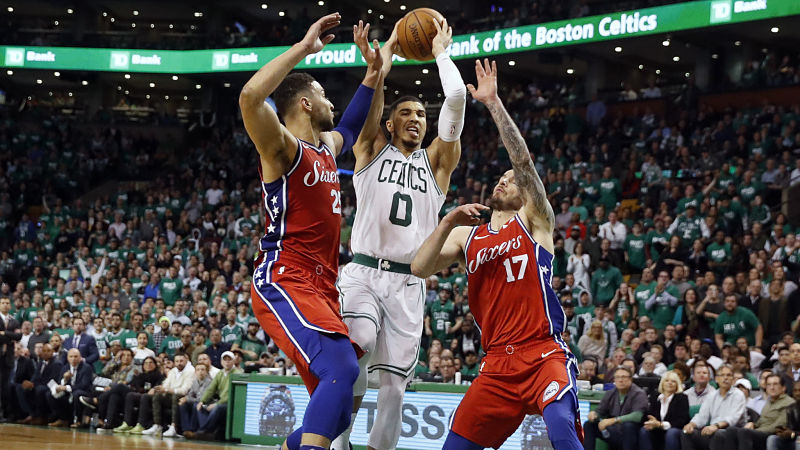 Boston Celtics forward Jayson Tatum