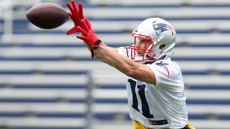 Patriots wide receiver Julian Edelman