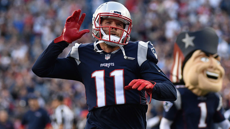 New England Patriots wide receiver Julian Edelman