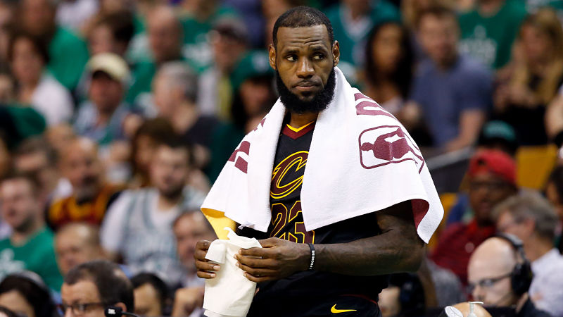 Cleveland Cavaliers forward LeBron James