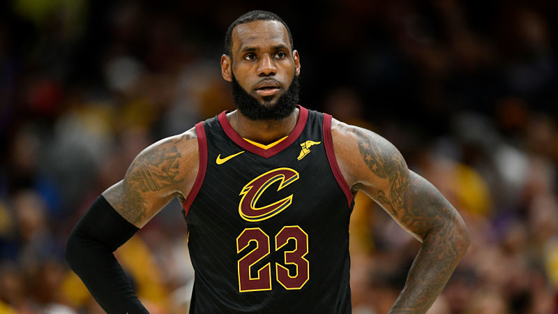 Cleveland Cavaliers forward LeBron James