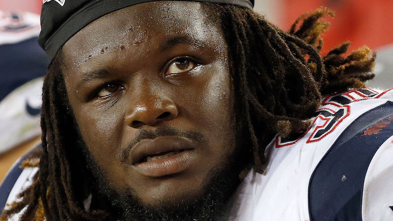 Patriots defensive tackle Malcom Brown