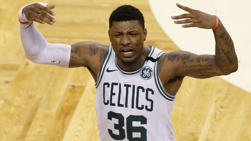 Boston Celtics guard Marcus Smart