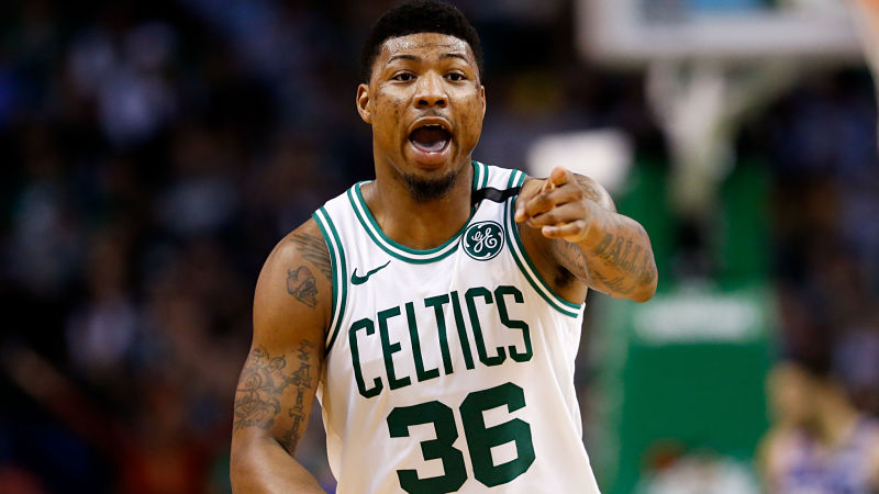 Boston Celtics guard Marcus Smart