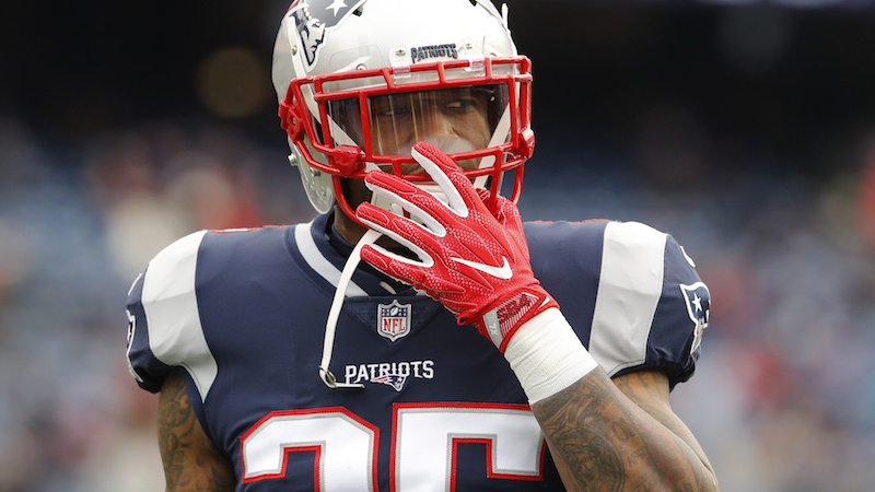 Patriots running back Mike Gillislee