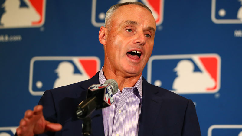 MLB commissioner Rob Manfred
