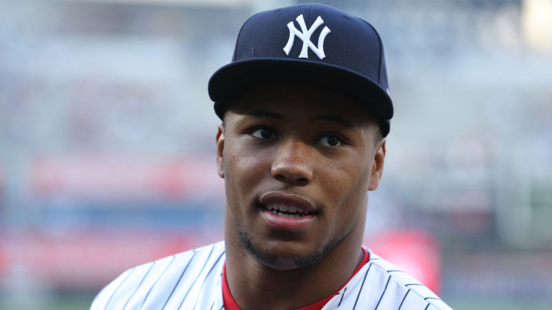 New York Giants running back Saquon Barkley