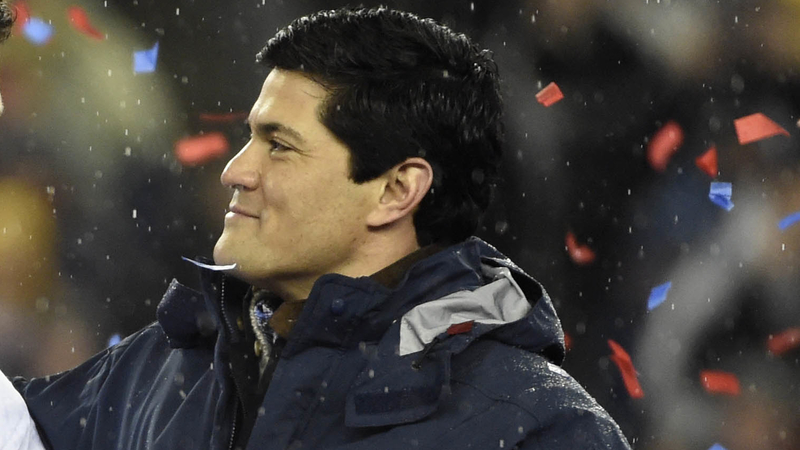 Patriots linebacker Tedy Bruschi