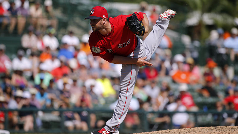 Boston Red Sox pitcher Tyler Thornburg