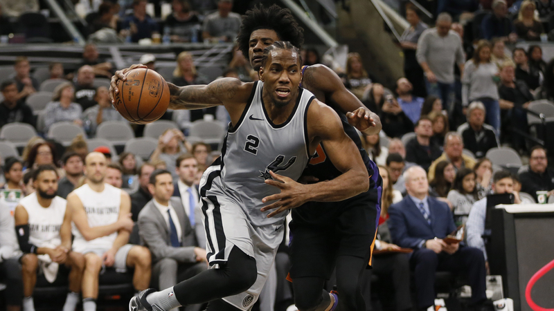 San Antonio Spurs Small Forward Kawhi Leonard