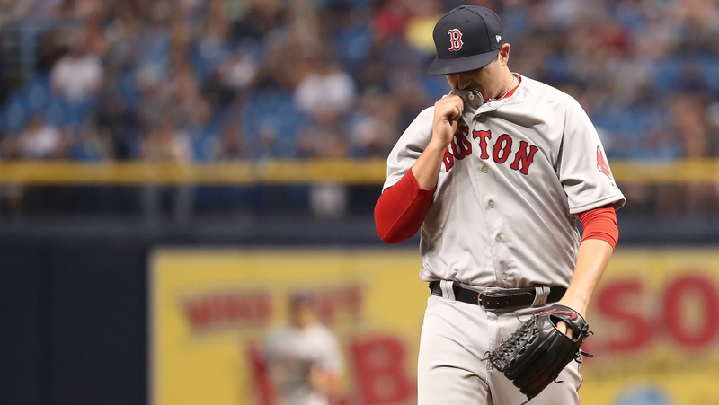 Boston Red Sox Relief Pitcher Carson Smith