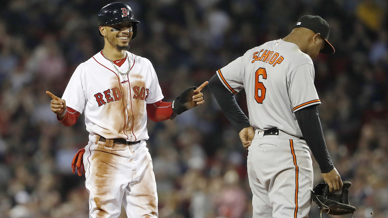Boston Red Sox Right Fielder Mookie Betts