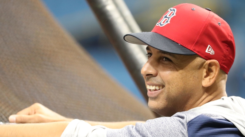 Boston Red Sox Manager Alex Cora