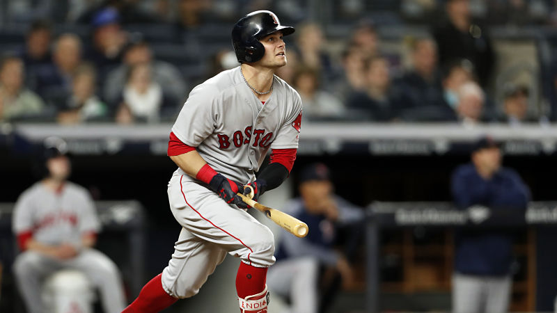 Boston Red Sox outfielder Andrew Benintendi