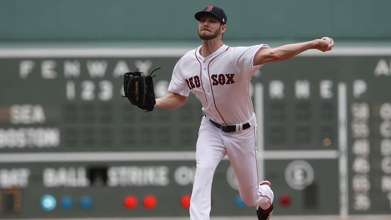 Boston Red Sox pitcher Chris Sale