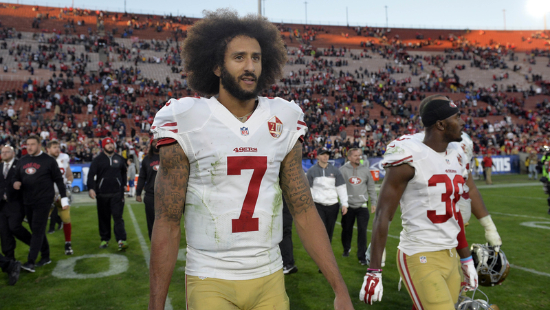 Former San Fransisco 49ers Quarterback Colin Kaepernick