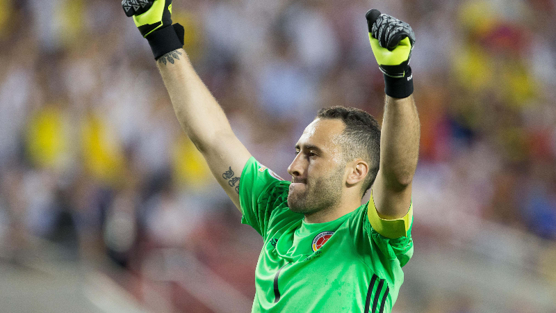 Colombia goalkeeper David Ospina