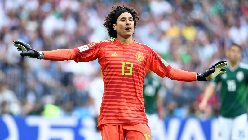 Mexico goalkeeper Guillermo Ochoa