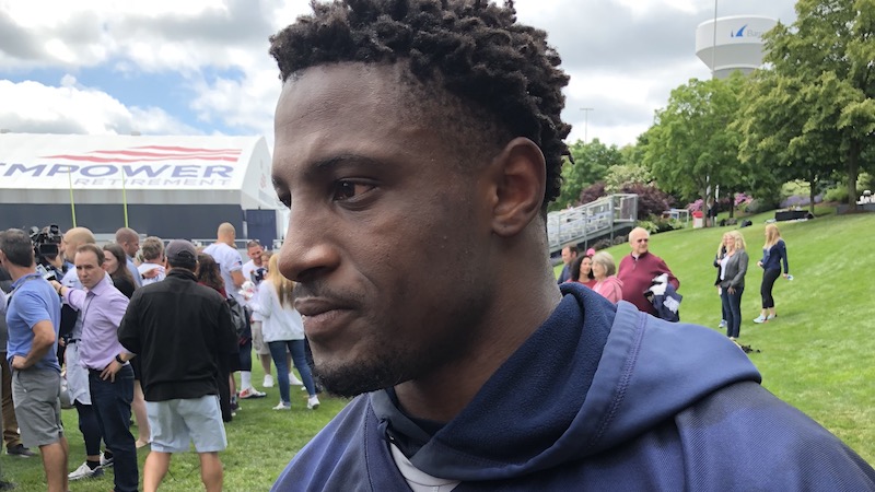 Patriots cornerback J.C. Jackson