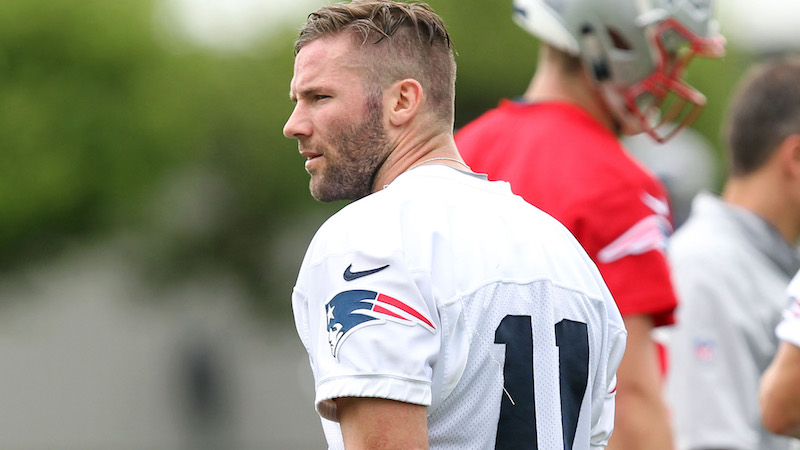 Patriots wide receiver Julian Edelman