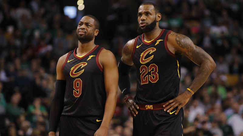 LeBron James and Dwyane Wade